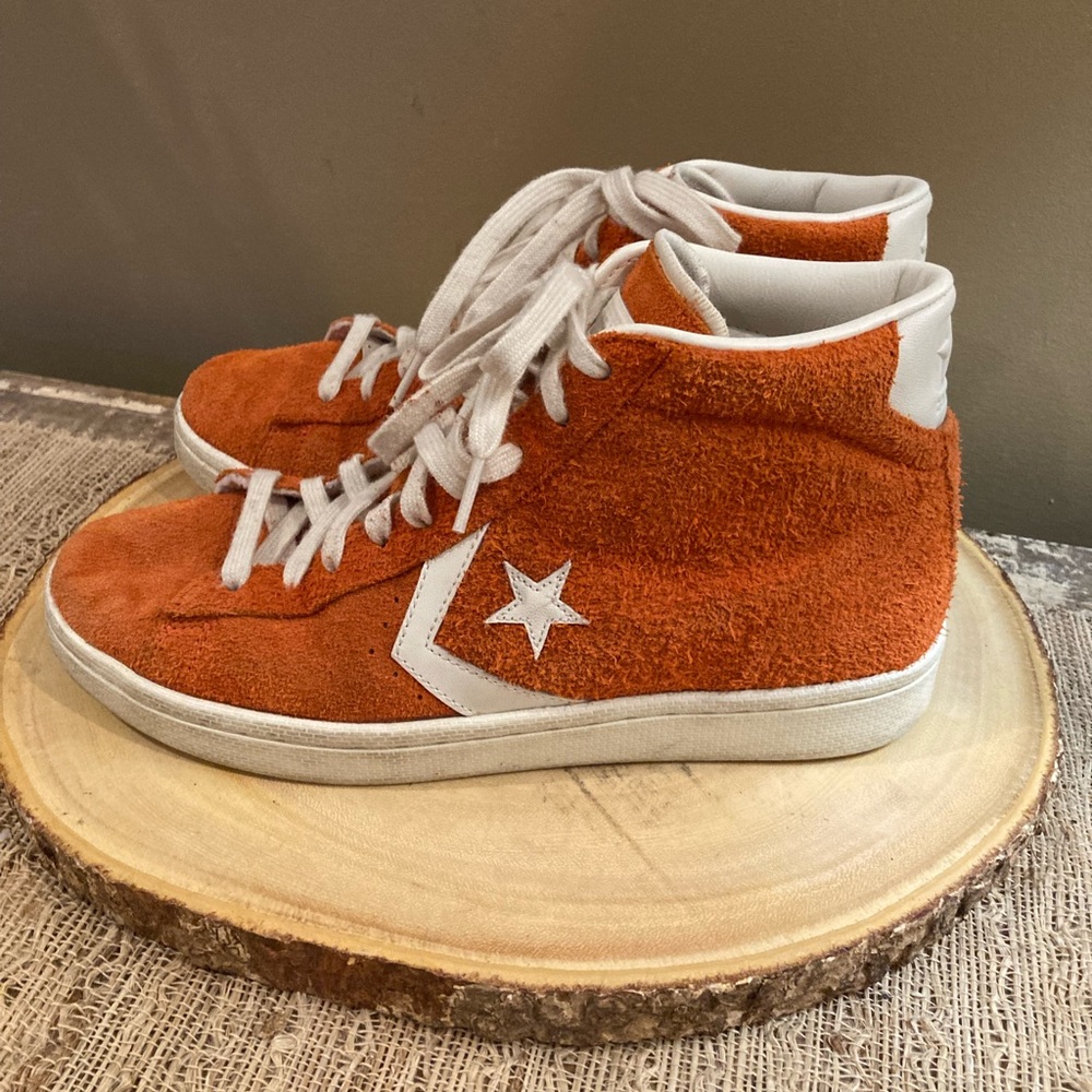 Converse Pro Leather 76 Mid Suede Pack Fire/Fire/Egret‎ 155338C US Mens 8